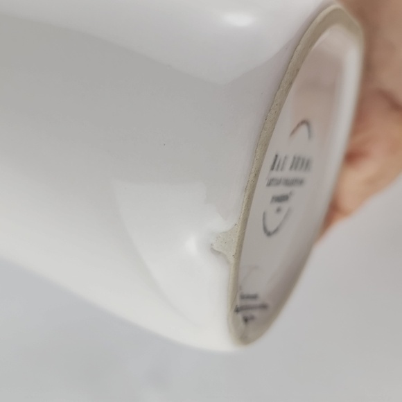 ⭐️2/ $50⭐️ Rae Dunn Artisan Collection White Mug Coffee Pink Letters  MOM TO BE - Picture 12 of 12